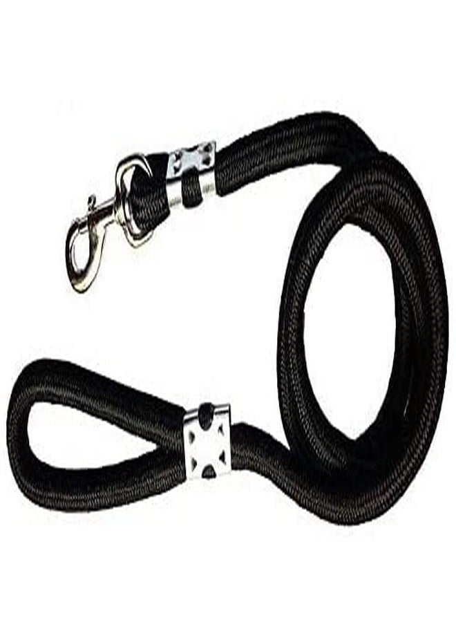 KittuPet حزام ومقود للكلاب قابل للتعديل ومبطن بالنايلون من KittuPet (1.25 بوصة، أسود) - Image 5